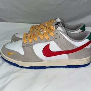 Nike Red and Yellow Accented Sneakers